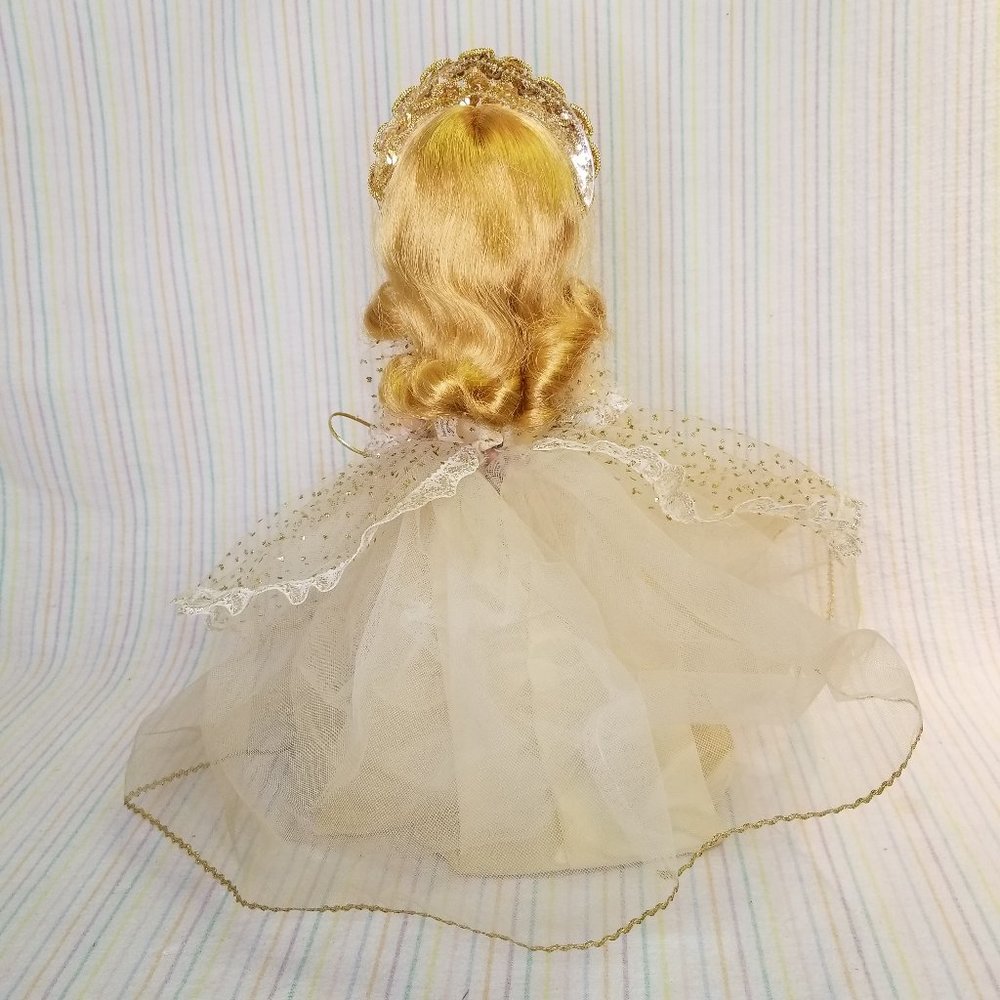 1965 Vintage Madame Alexander Doll Cinderella w/ Stand Gold Dress Shoes Bloomers - Picture 5 of 10